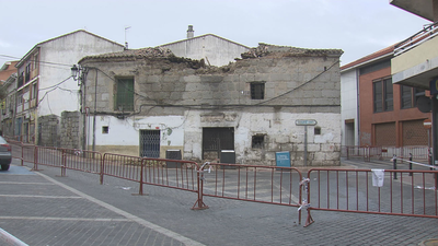 Se derrumba parte de un edificio histórico en Colmenar Viejo