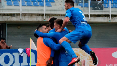Gol de Randy, Fuenlabrada, al Navalcarnero