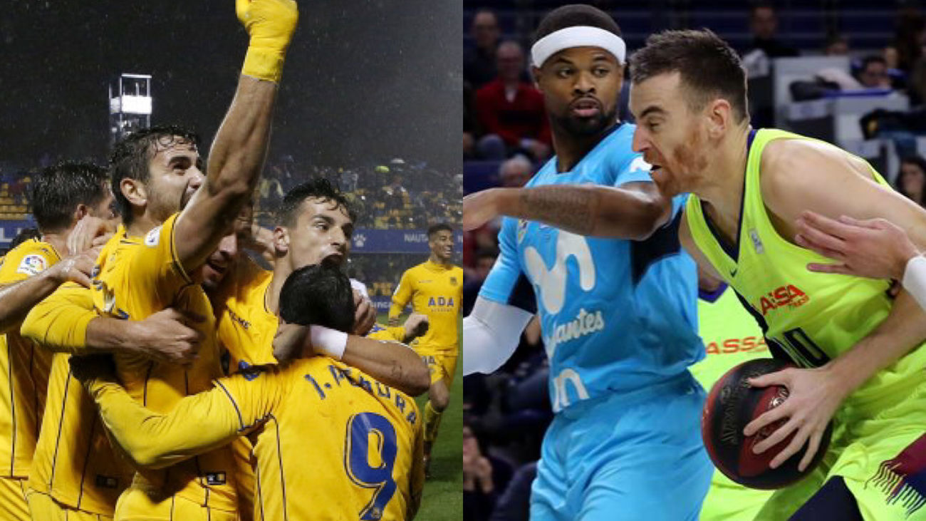 El Alcorcón gana al Elche (1-0) y Estudiantes pierde con el Barça (84-101)