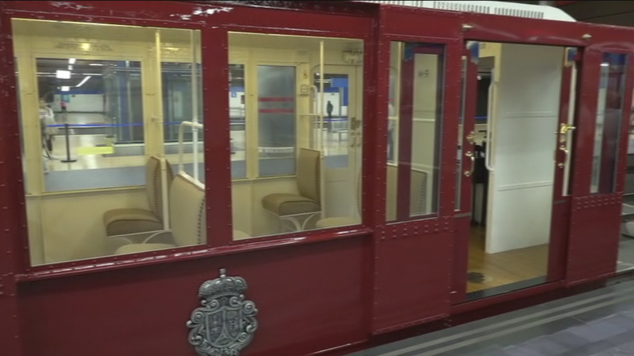 Ofrecen 22.000 euros por un grafiti en el vagón de la inauguración del Metro de Madrid