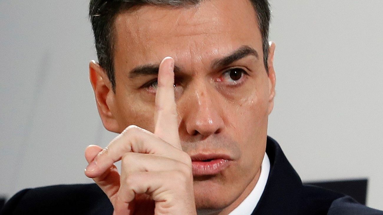 El presidente del Gobierno, Pedro Sánchez