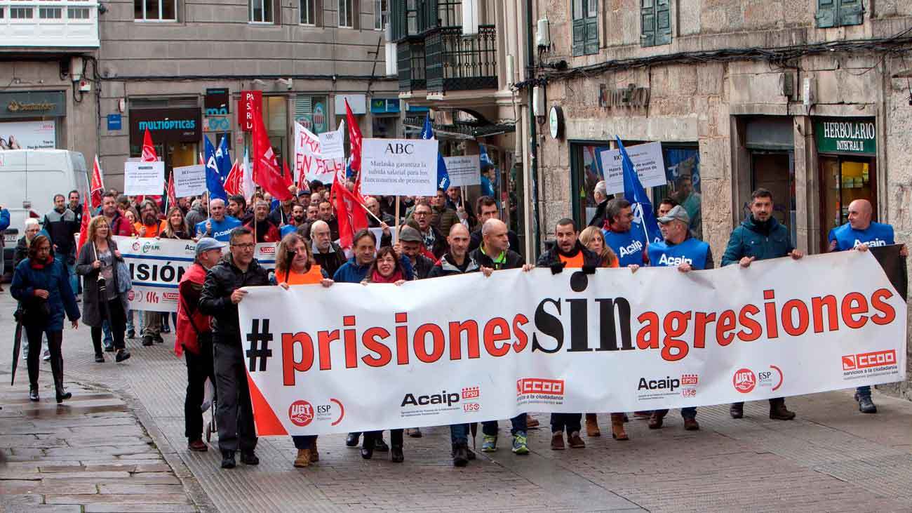 Los sindicatos prisiones dan a Interior 72 horas para negociar o retomarán la huelga