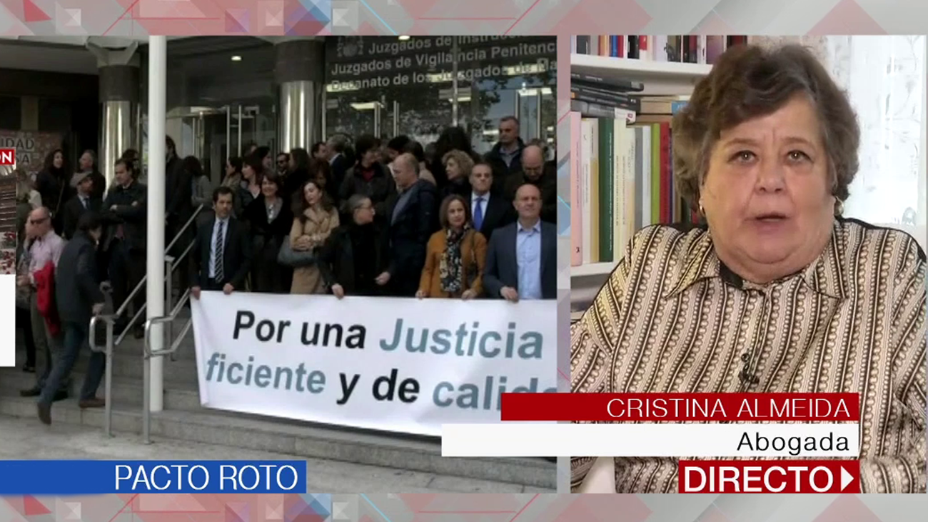 Cristina Almeida, sobre Marchena: “En vez de imponer al presidente que elijan los vocales con libertad”