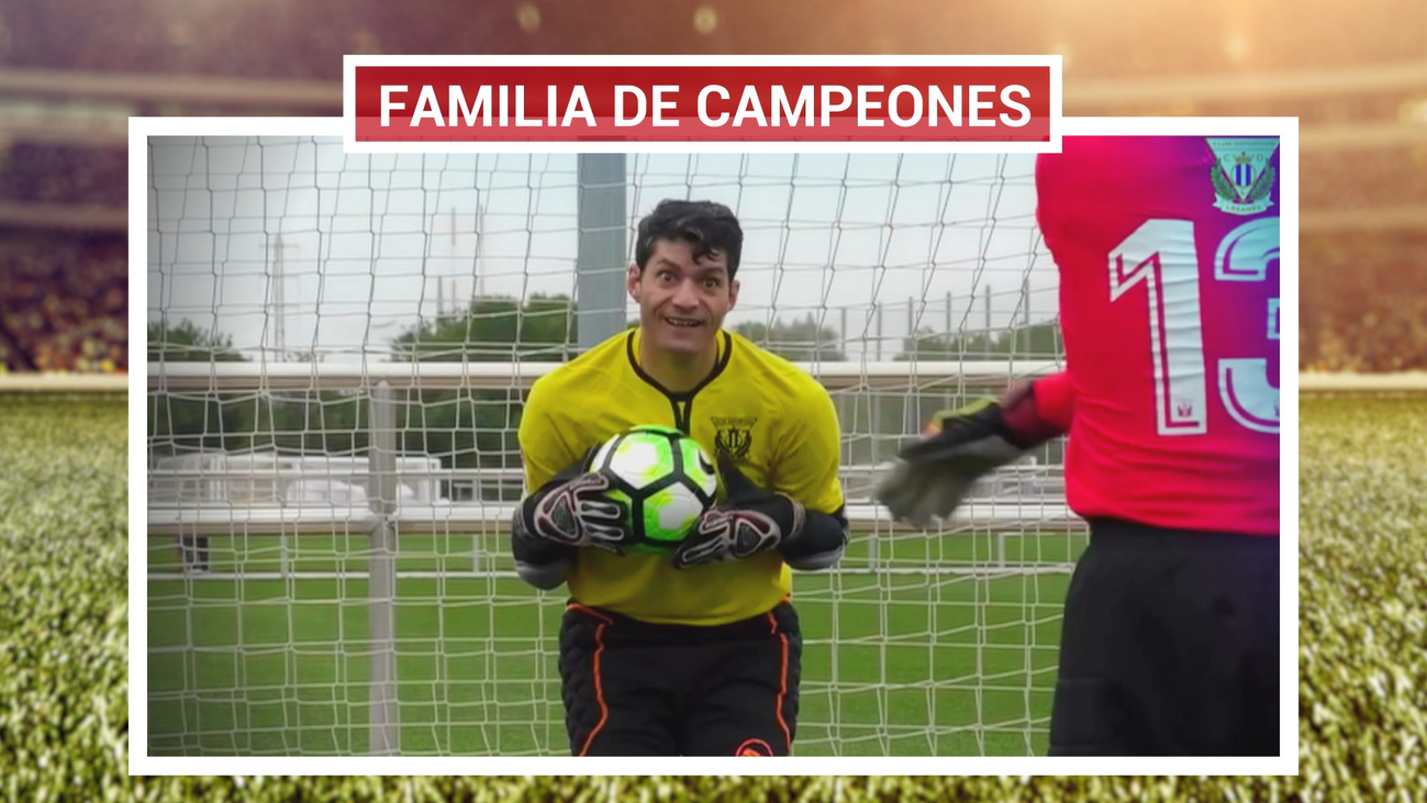 Josemi, 'la araña' del Leganés de la Liga Genuine