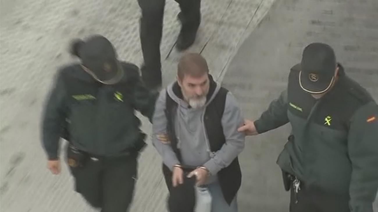 César Román ingresa en la prisión de Soto del Real