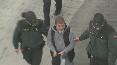 César Román ingresa en la prisión de Soto del Real