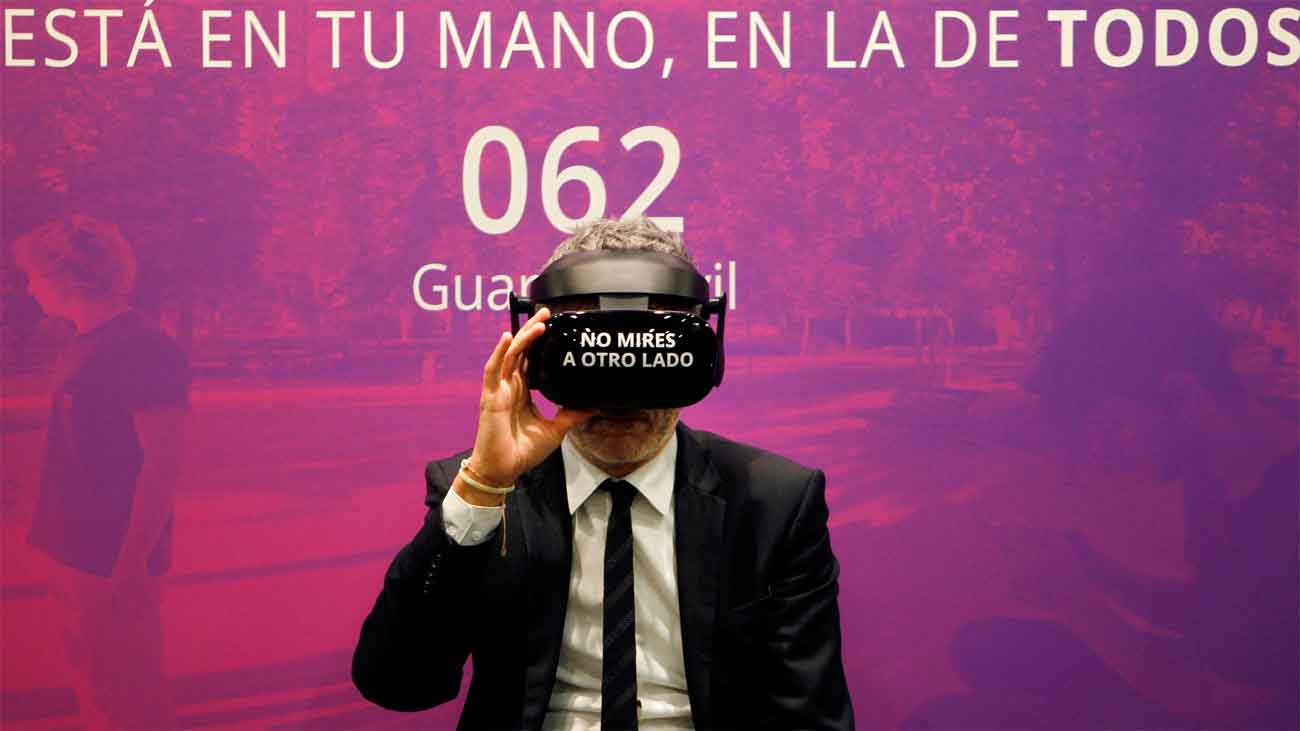 Interior lanza una  iniciativa de realidad virtual para "sentir" la dureza del maltrato