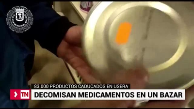 La Policía decomisa medicamentos en un bazar del distrito de Usera