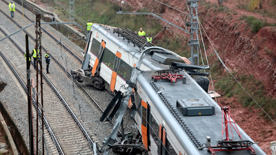 Un muerto y 44 heridos al descarrilar un tren de Cercanías en Vacarisses