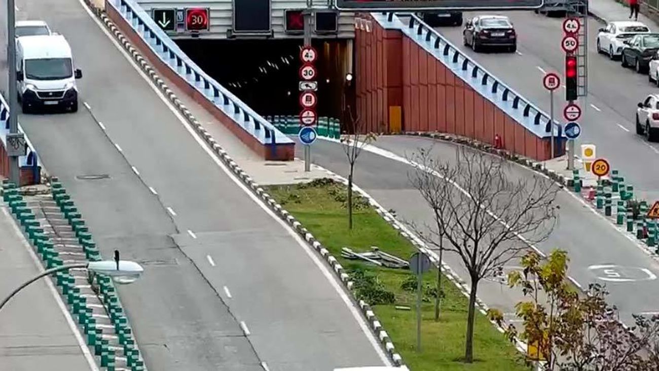 Abre el túnel de Ríos Rosas pero siguen con carriles cerrados otros seis