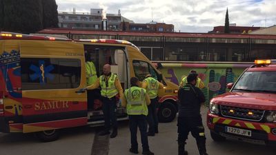 Herido grave un joven cuyo brazo quedó atrapado en una impresora