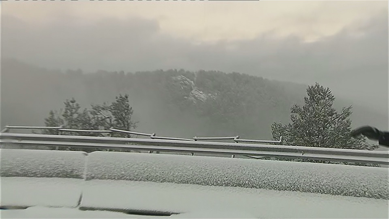 La nieve vuelve a Navacerrada