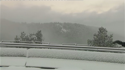 La nieve vuelve a Navacerrada