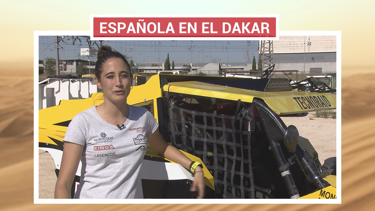Mónica Plaza, una madrileña en el Dakar