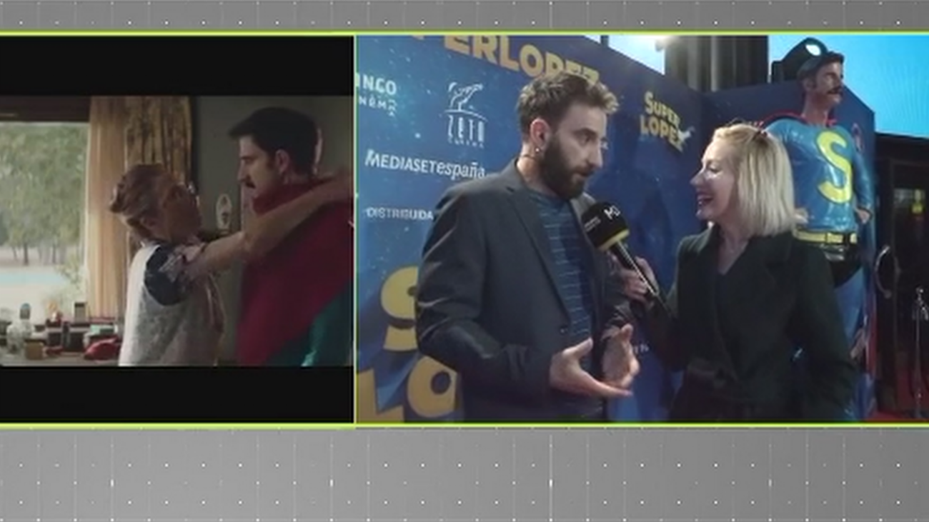 Dani Rovira nos cuenta por qué "Superlópez" es mejor que "Superman"