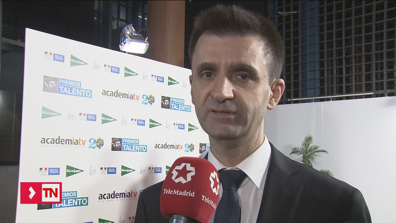 José Pablo López, premio Talento 2018 de la Academia de Televisión