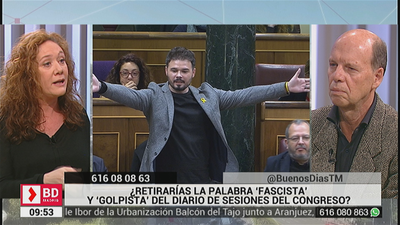¿Retirarías la palabra 'fascista' y 'golpista' del diario de sesiones del congreso?