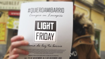 Light Friday, una original iniciativa en Lavapiés