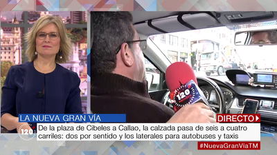 ¿Cuánto se tarda en cruzar en taxi la nueva Gran Vía?