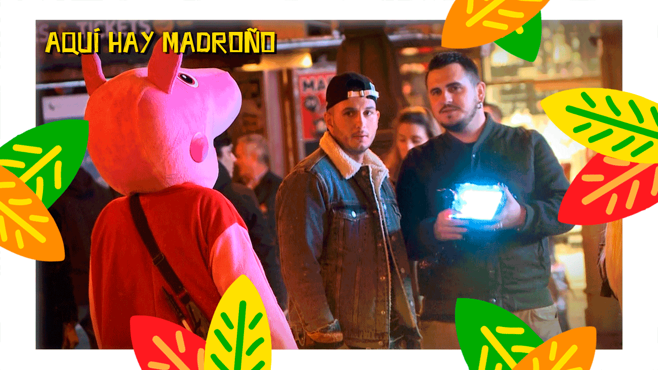 Omar Montes graba un videoclip en mitad de la Puerta del Sol