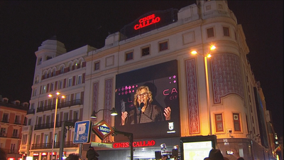 Carmena dice que la nueva Gran Vía acerca Madrid a las capitales del mundo