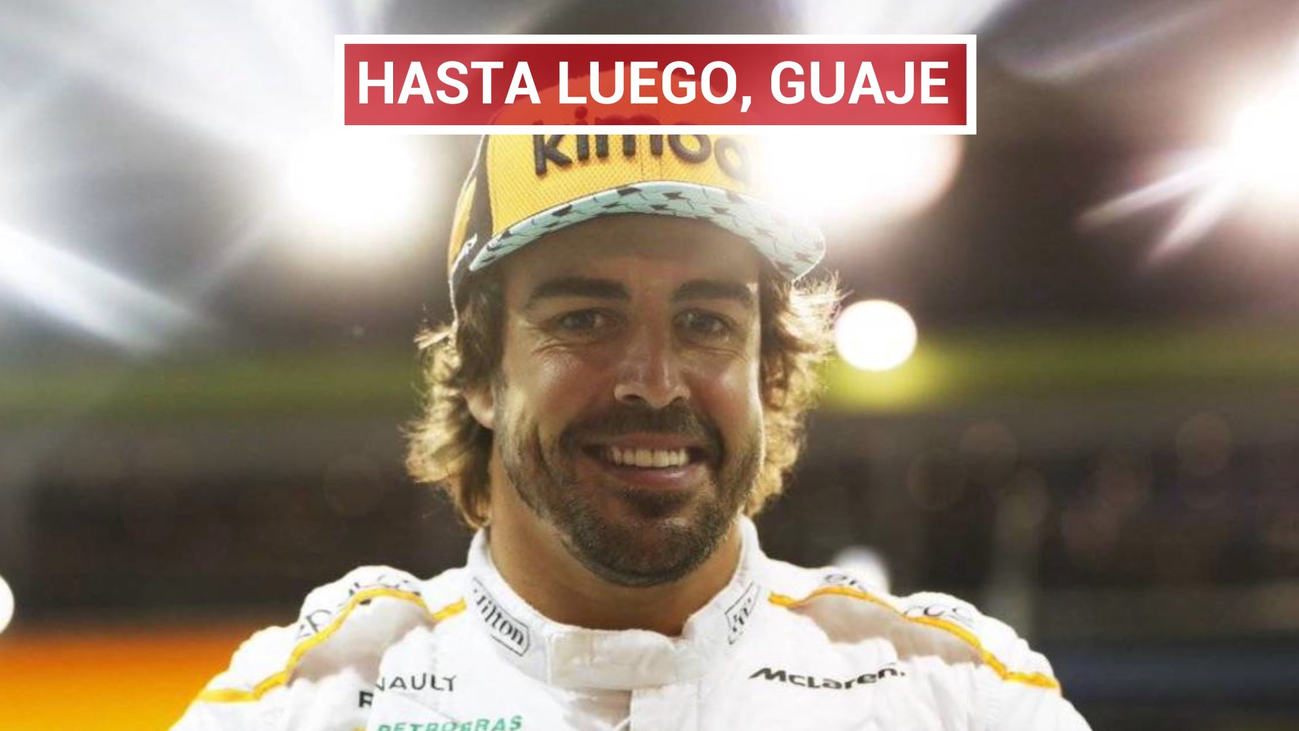Alonso se despide