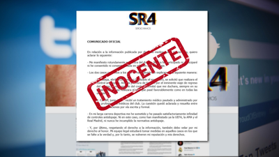 Ramos se defiende: "Nunca he participado en dopaje"