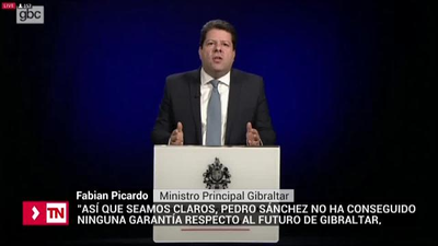 Picardo  afirma que el  "Brexit"  no tendrá ningún efecto respecto a la soberanía británica