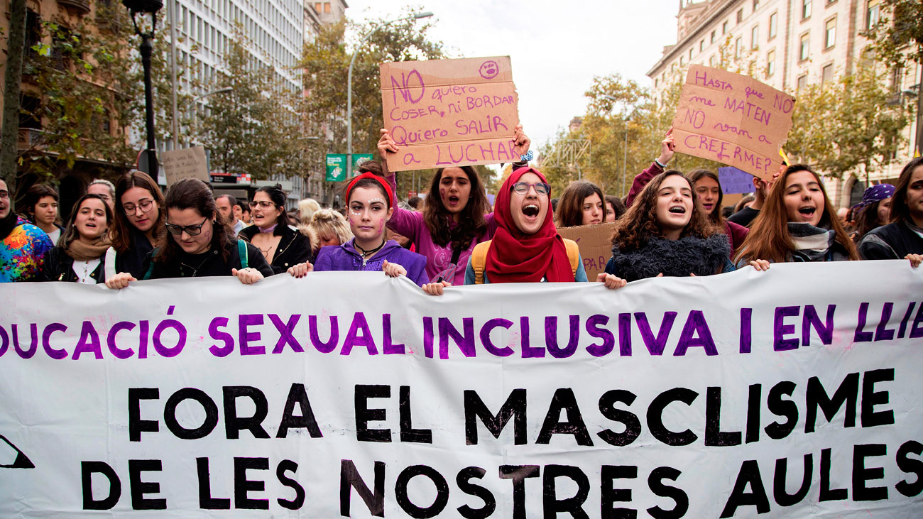 Madrid se echa a la calle contra la violencia machista