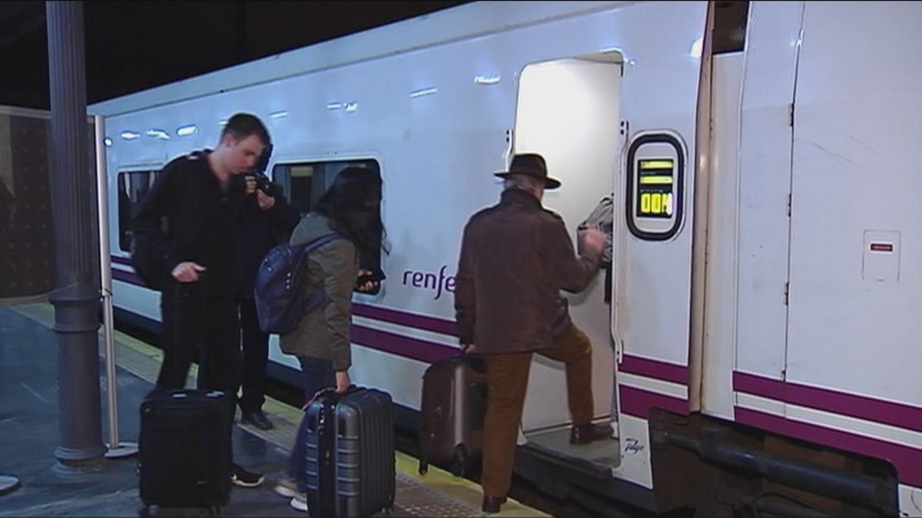 Un Talgo  de RENFE