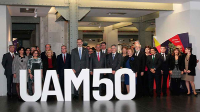 El rey celebra el 50 aniversario de la Universidad Autónoma, donde estudió