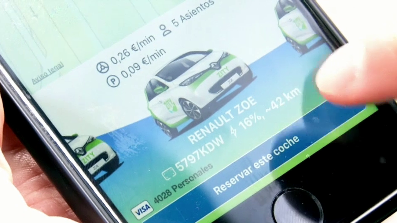 El 'carsharing', el gran beneficiado ante las restricciones al tráfico en Madrid Central