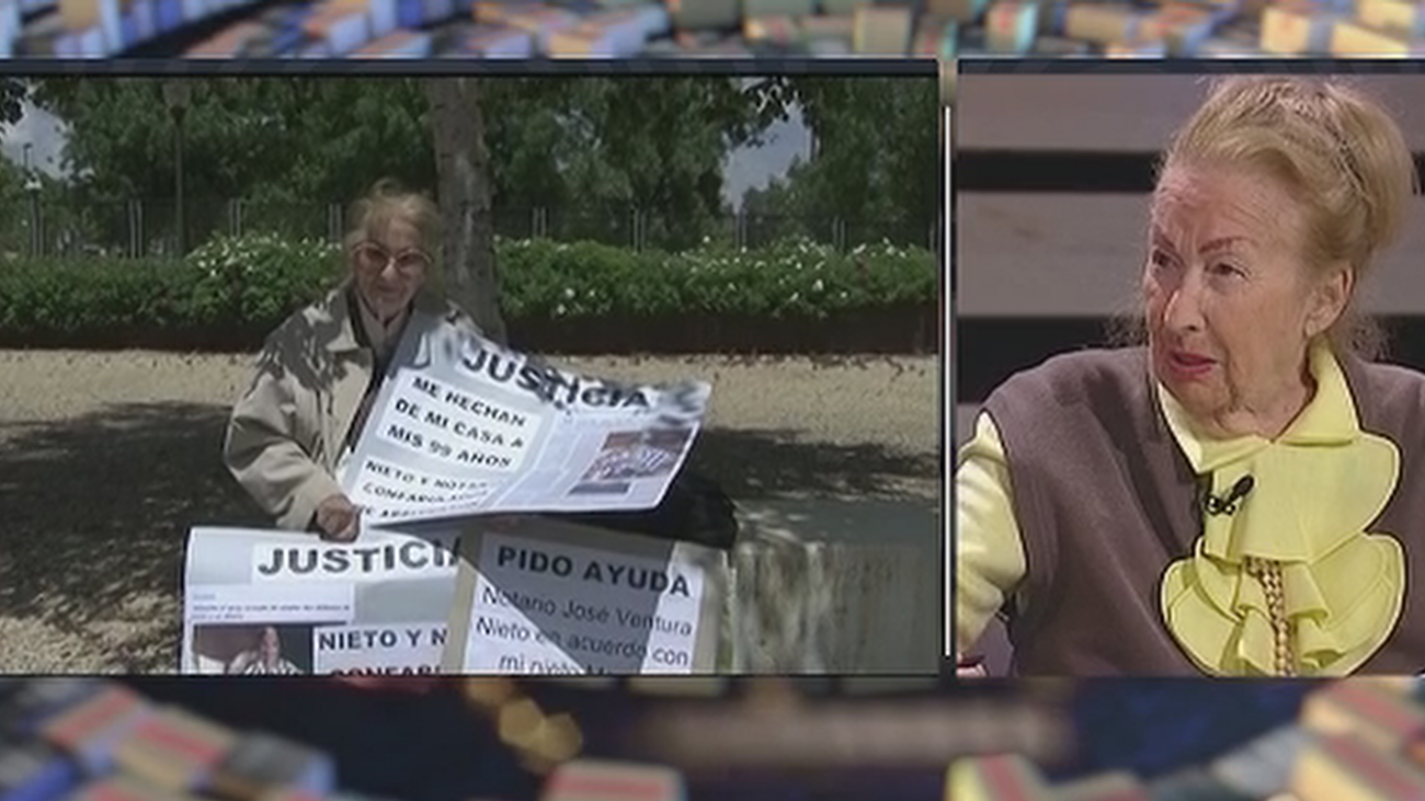 Mary,  desahuciada con 99 años por el engaño de su nieto: "Él tendría que estar en la cárcel"