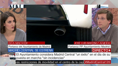 El PP asegura que Madrid Central no ha cambiado nada en su día de estreno