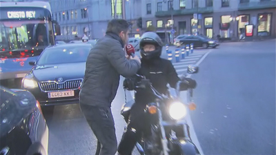 Posturas encontradas entre los conductores en el estreno de Madrid Central