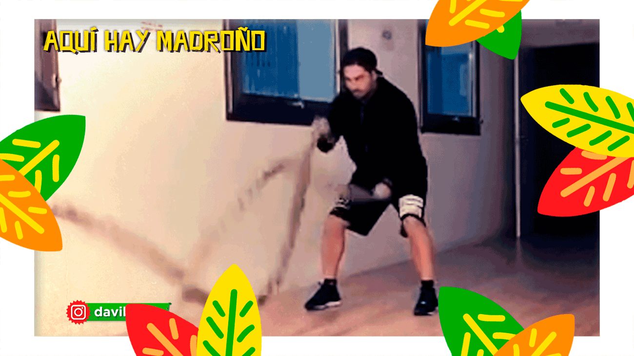 Este es el entrenamiento de David Bustamante