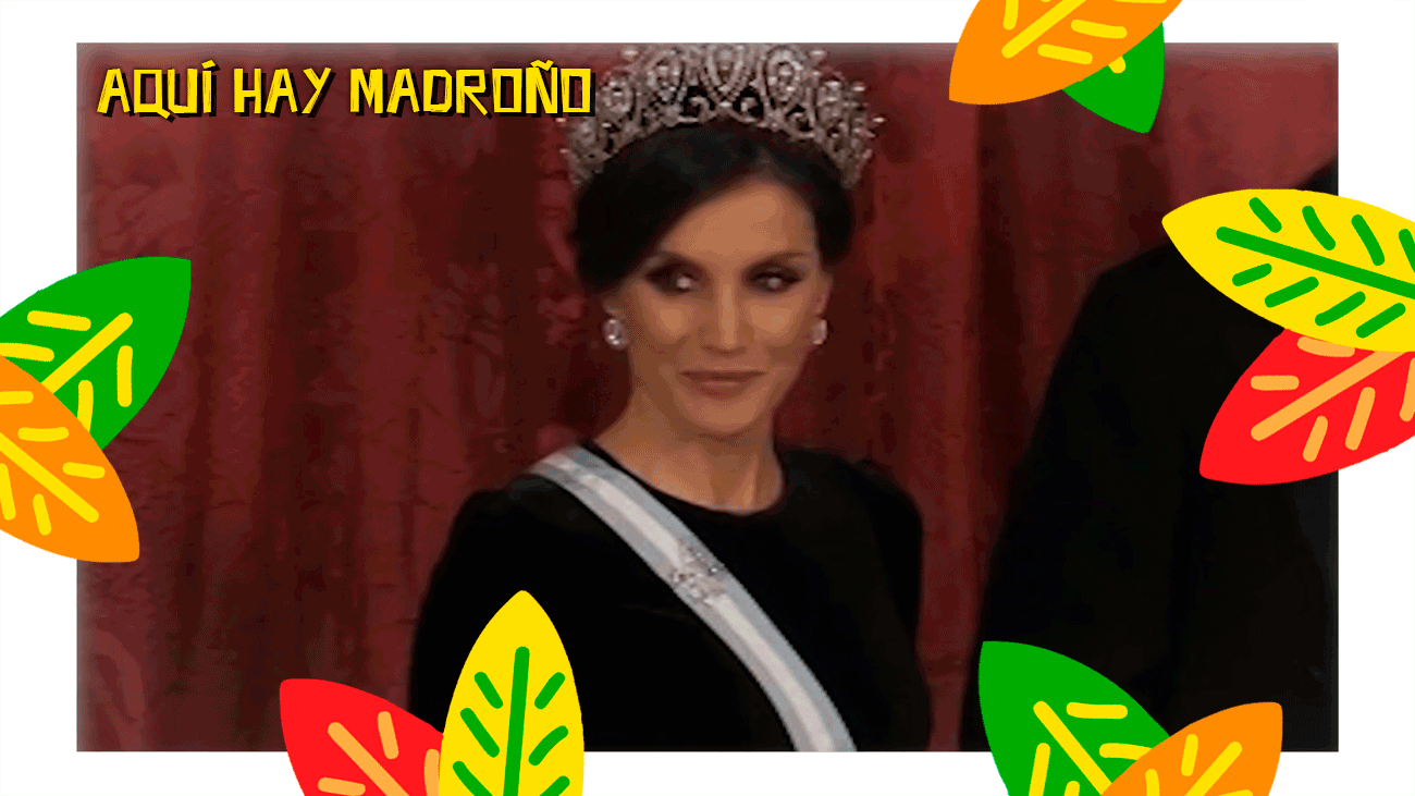 La reina Letizia estrena la tiara rusa