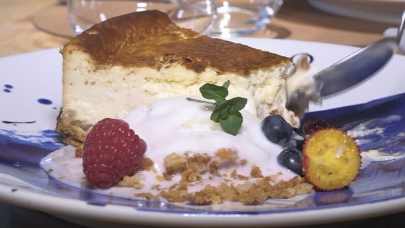 Tarta de queso cremoso, la receta de moda