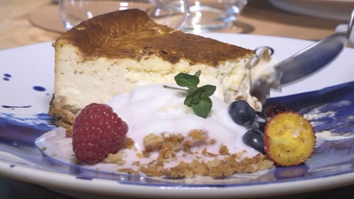 Tarta de queso cremoso, la receta de moda