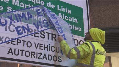Normalidad en la capital en el primer día de Madrid Central