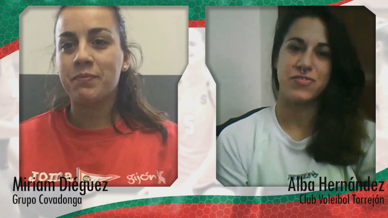 Cara a cara entre Miriam Diéguez y Alba Hernández