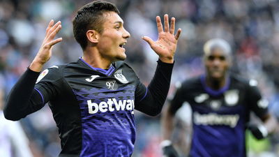 Gol de Óscar al Valladolid(0-2)