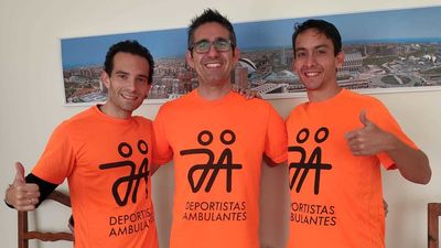Tres 'Deportistas Ambulantes' en el Maraton de Valencia