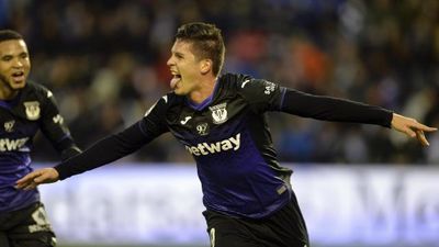 Gol de Carrillo al Valladolid (1-3)