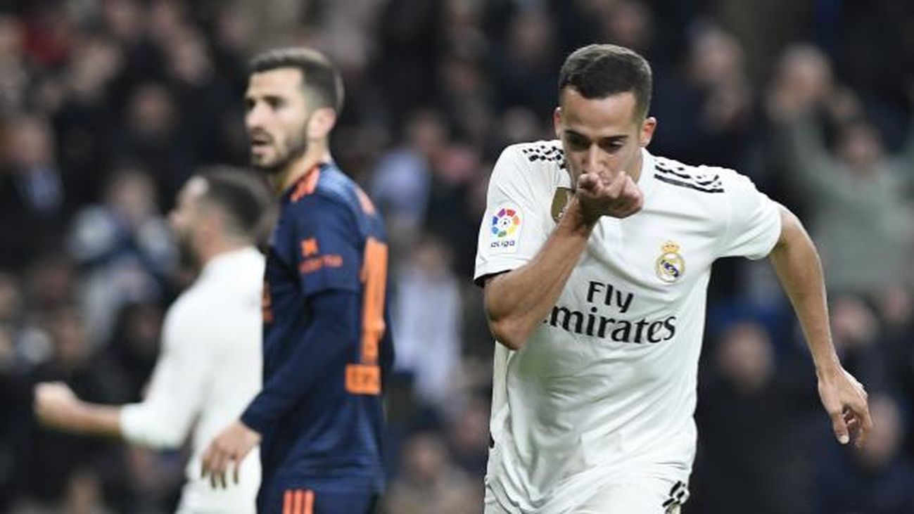 2-0.  El Real Madrid derrota al Valencia para engancharse a LaLiga