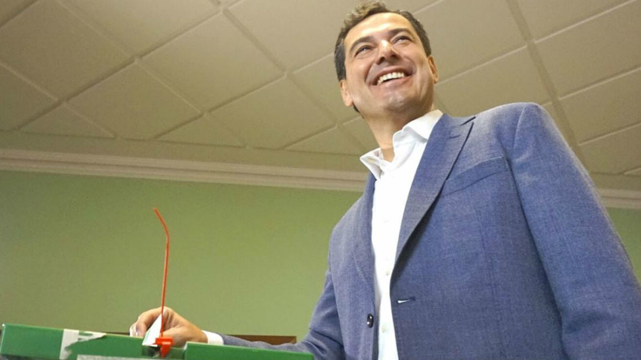 Moreno:  "Andalucía quiere un cambio y va a tener un cambio"