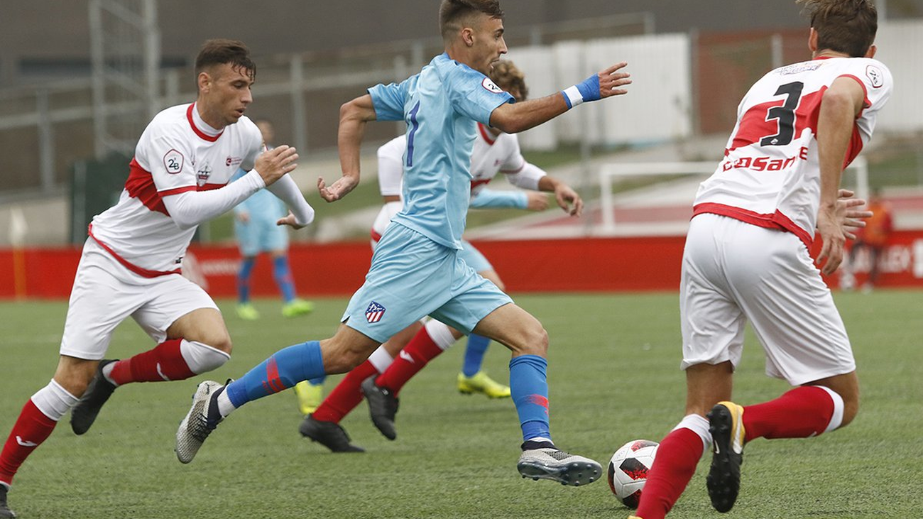 Gol de Joaquín, del Atleti B, al Sanse (2-0)