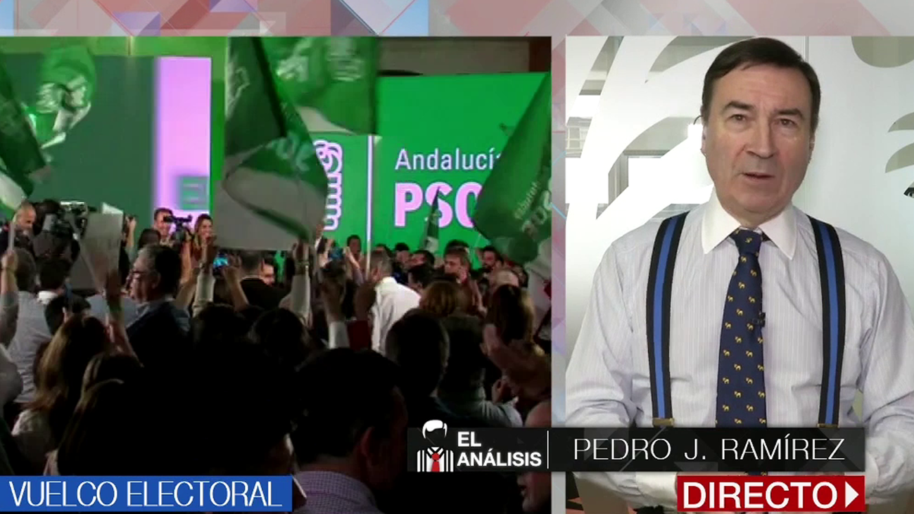 Pedro J., sobre las elecciones andaluzas: "Está sonando la marcha fúnebre para Sánchez"