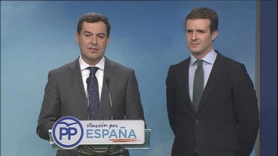 Moreno pide  a Cs y Vox que se avengan al pacto