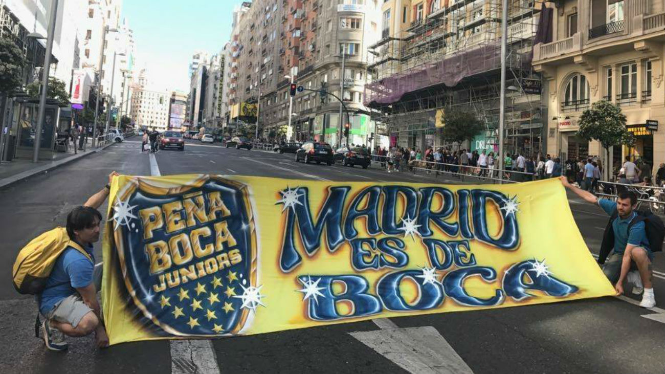 El emotivo video de la peña de Boca en Madrid